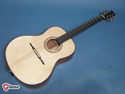 Hormigo / Italian spruce small jumbo acoustic guitar with tailpiece