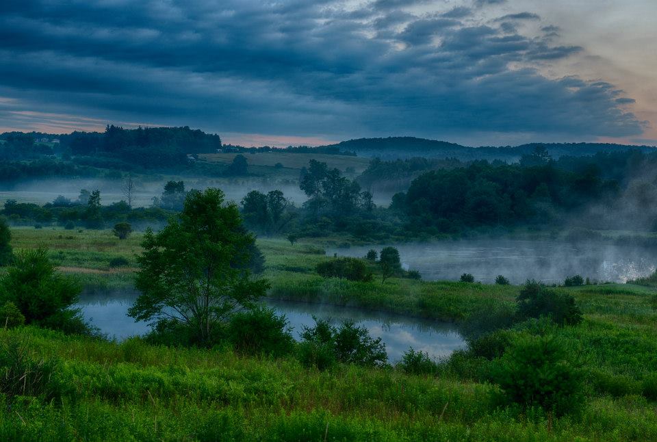 scenic view of central new york state